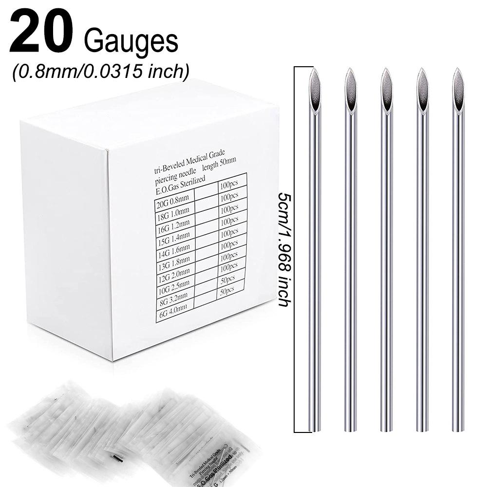 Sterile Disposable Tattoo and Piercing Needle Kit