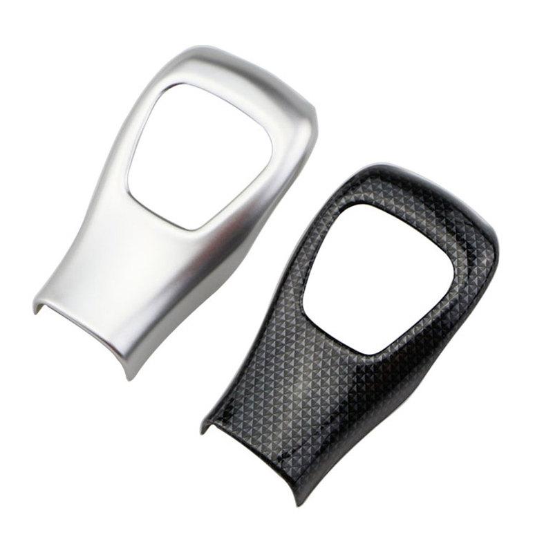 ABS Carbon Fiber Shift Knob Cover for Automatic for JEEP Compass 2018 - 2025 Renegade 2015 - 2025 AT Black Shift Panel Cover