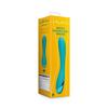 Loveline - Smooth Silicone Bunny Vibrator - Teal Blue