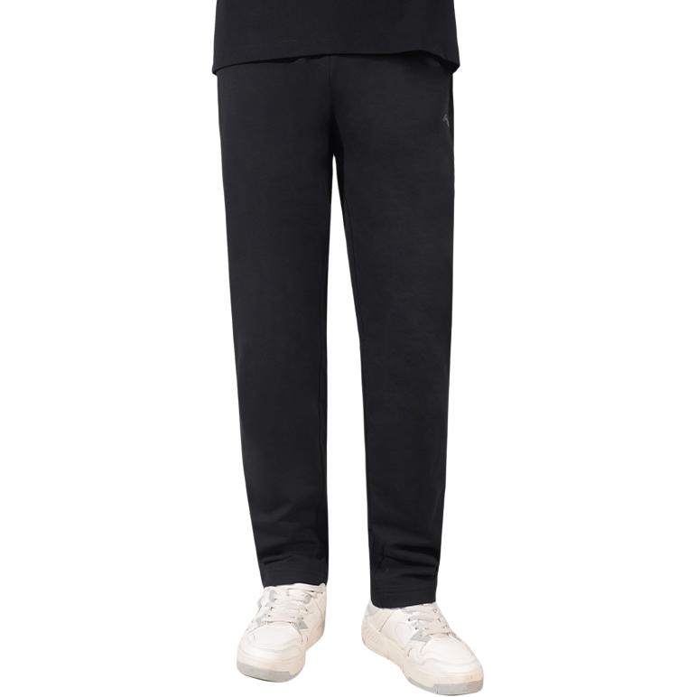 Li Ning Comfortable Simple Zipper Pocket Versatile Long Pants Casual Pants Men bottoms AKNU990-1