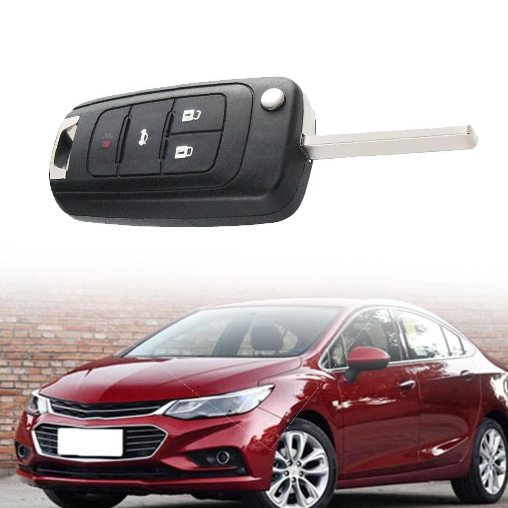 Black Car Key Shell Folding Key Remote Replacement