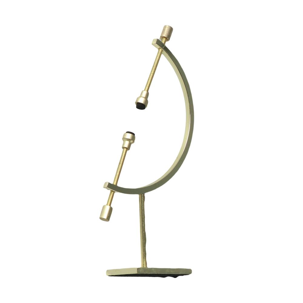 Fashion Gold Globe Shape Decorative Sphere Glass Ball Display Stand Crystal Ball Base Home Decor Ornament