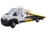 Guardabarros trasero con parte superior plana para rueda trasera única 260x840x1480 DOMAR - D3710-B DK3110