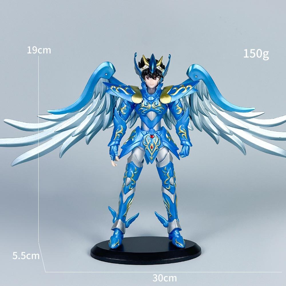 Anime Saint Seiya Shiryuu Hyoga Shun Ikki Phoenix Figure Action Figures Knights Of Zodiac Figures Toy
