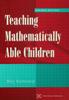 The Teaching Mathematically Able Children Book