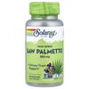 Solaray True Herbs Saw Palmetto 580mg Vegetarian Capsules, 50 Count