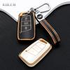 Tpu Car Remote Key Cover Case Shell Fob For Vw Volkseagen Passat B8 Magotan Golf For Skoda Superb A7 Kodiaq Seat Car Accessories