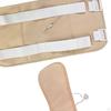 2 Pieces Wrap Compress Anti Oil Leak Washable with Tie Adjustable Elastic Strap for Comfort Sleep