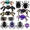 Halloween-Themed Spider Aluminum Film Balloon, Party Bar Ktv Mall Funny Decorative Atmosphere Props