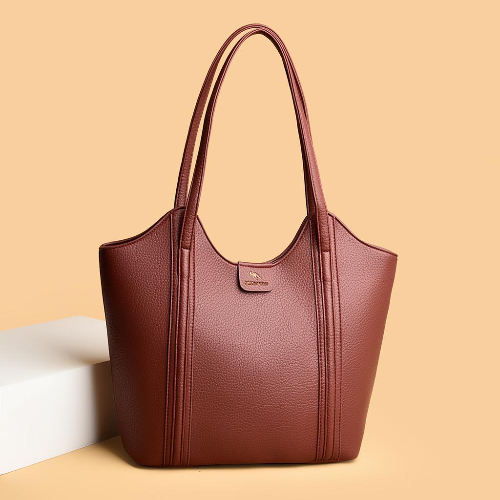 Tote Bag Women PU Underarm Bag Women Commuter Shoulder Bag