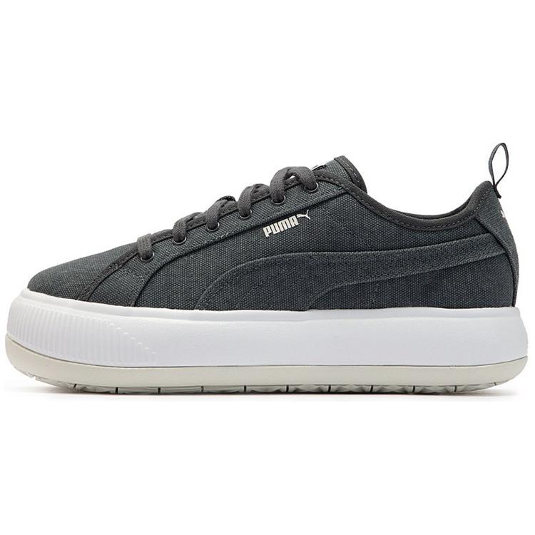(WMNS) PUMA Suede Mayu Canvas Ebony Women s 383165-03 EU 35.5