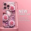 Flowers Love Madam Protect PhoneCase Glass PhoneCase for iPhone 17 16 15 14 13 12 11pm Pro Plus Dropresistant cellphone Female