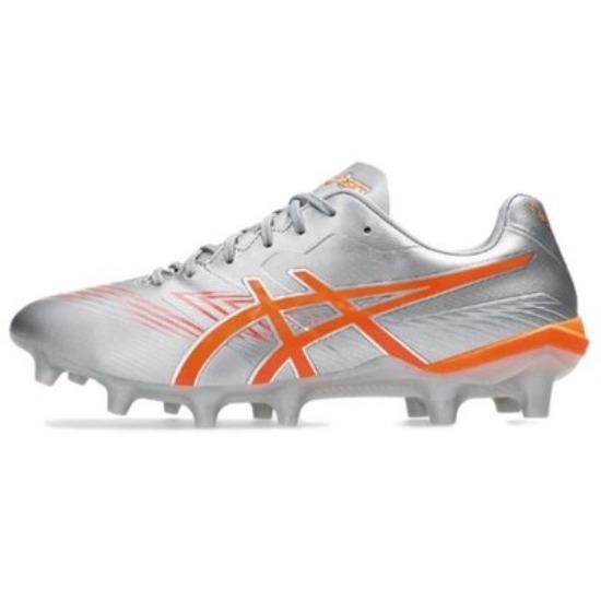 

Asics HG Hard Ground Natural Ground Soccer Shoes Mens Silver 1101A065-020 EU 42 темно-сірий