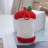 Cute Apple Shaped Plush Toy Doll Keychain Soft Material Ideal Gift For Children