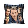 Pillow Case Jonathan Bailey Soft Pillow Cover Fashion Cushion Cover Pattern Pillowcases For Office Car Home Decorative