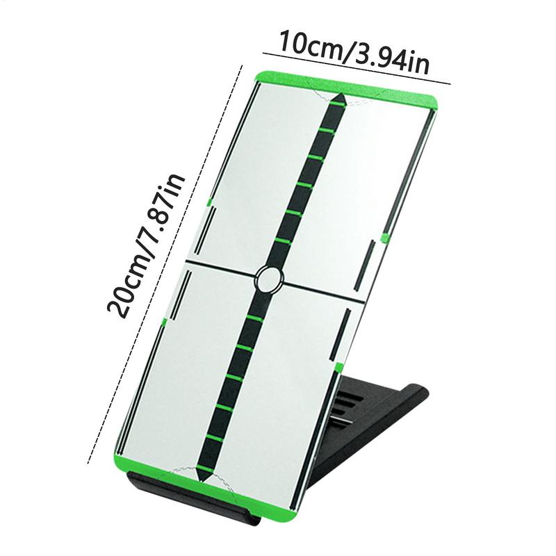 Golf Putting Mirror Golf Training Mirror Aid Practice Portable Trainer Tool For Backyard Beginner Golfer Consistency Improved