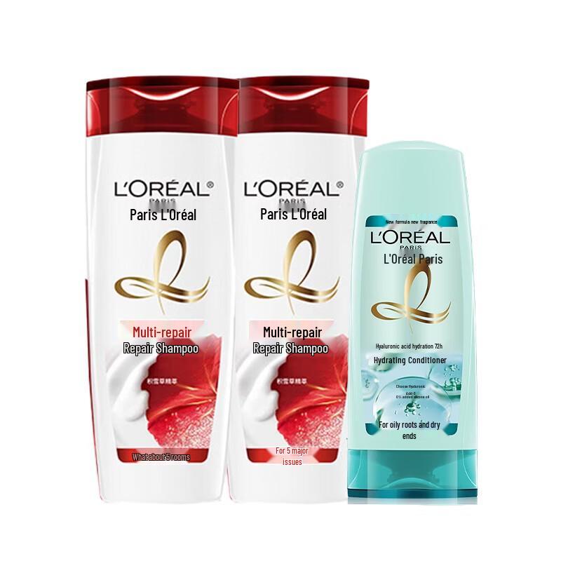 L Oreal Multi-Effect Repair Shampoo & Hydrating Conditioner Set