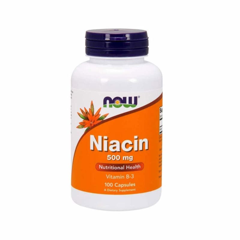 

Now Foods Niacin 500mg 100 Capsules