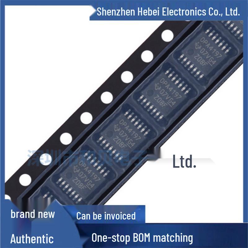 

OPA4197IPWR & OPA4197IPW Precision Operational Amplifier, TSSOP-14 Package