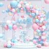 Pastel Pink Blue Balloons Arch Garland Kit Boys Girls Gender Reveal Baby Shower Ballon Decorations Birthday Party Decor Globos