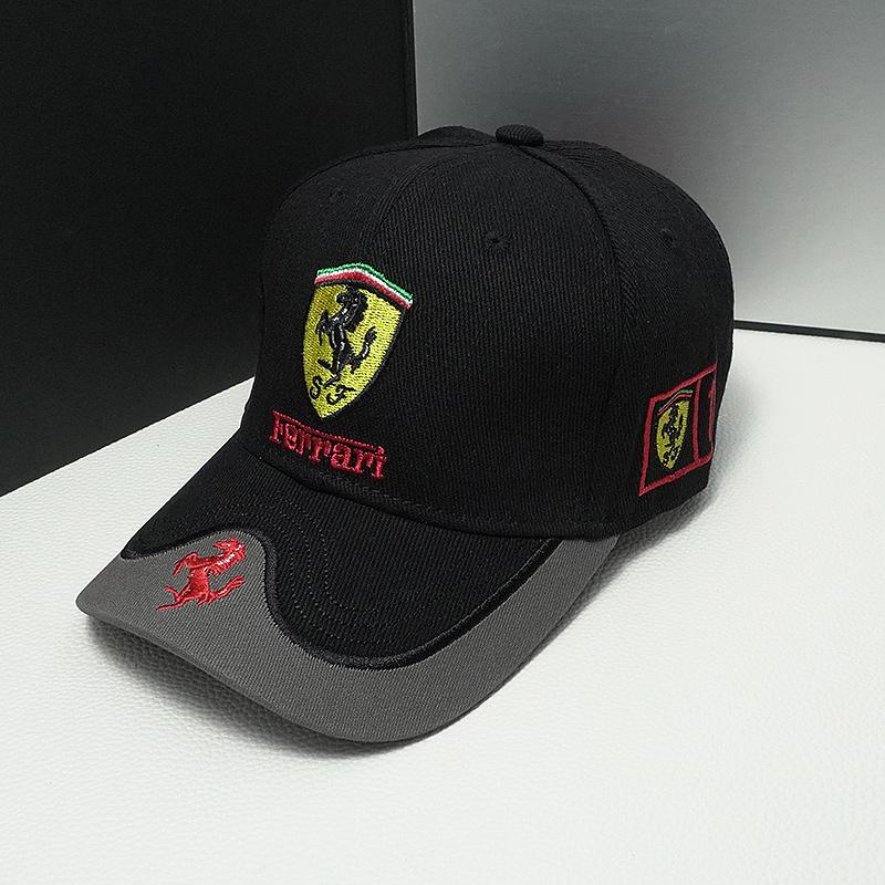 

The Most Popular Baseball Hat For Ferrari Horse F1 Team High-end Fashion Men s Women s Embroidery Adjustable Casual Sports Cap
