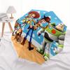 1 Auto Open Toy Story, Woody Themed Colorful 8-rib Portable Umbrella for Men and Women, A Compact Commuting Companion Suitable for Daily Dri