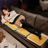 40x40cm Summer Cool Seat Cushion Bamboo Cushion Anti Slip Chair Cushion Car Cooling Seat Cushion Cartoon Student Seat Cushion