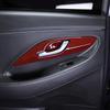 4 szt. Do Hyundai I30/ I30N 2017-2025 Wersja z kierownicą po lewej stronie Akcesoria do wnętrza samochodu Listwy wnętrza samochodu Ozdobna osłona klamki wewnętrznej drzwi