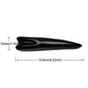 Large Massage Scraping Bar Natural Meridian Acupressure Pen Black Buffalo Horn Massage Stick  SPA