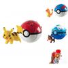 Pokemon Poke Ball Elf Figure Model Toy Pikachu Charmander Litten Rockruff Game Anime Figure
