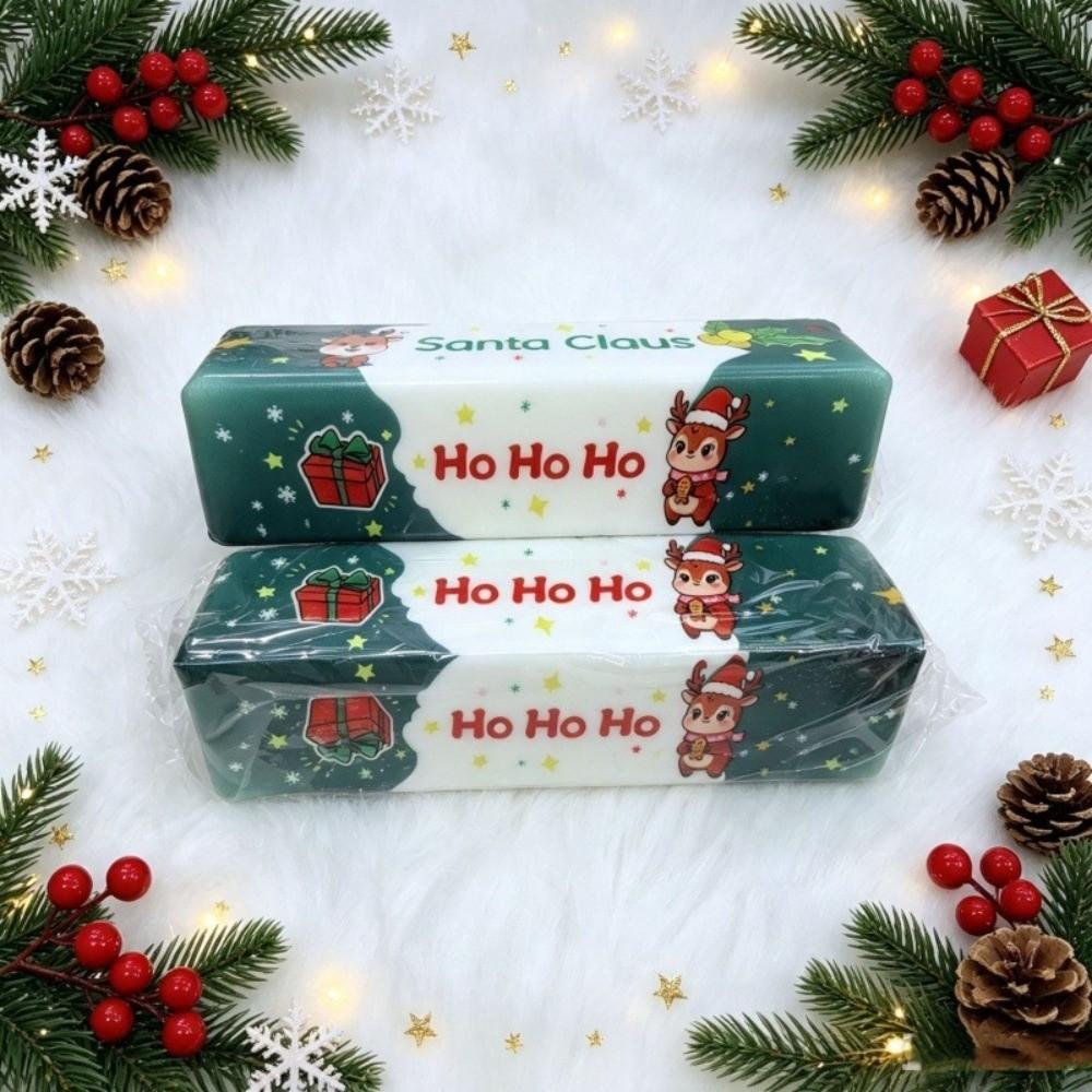 Christmas Theme Slow Rebound Butter Stick Squishy Fidget Decompression Toy Christmas Gift
