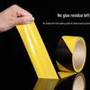 Huxin Black Yellow PVC Safety Warning Tape