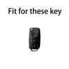 Abs Carbon Car Key Case Cover For Volkswagen Vw Polo Golf Passat Tiguan Beetle Caddy T5 Up Eos Skoda Octavia Seat Leon Altea