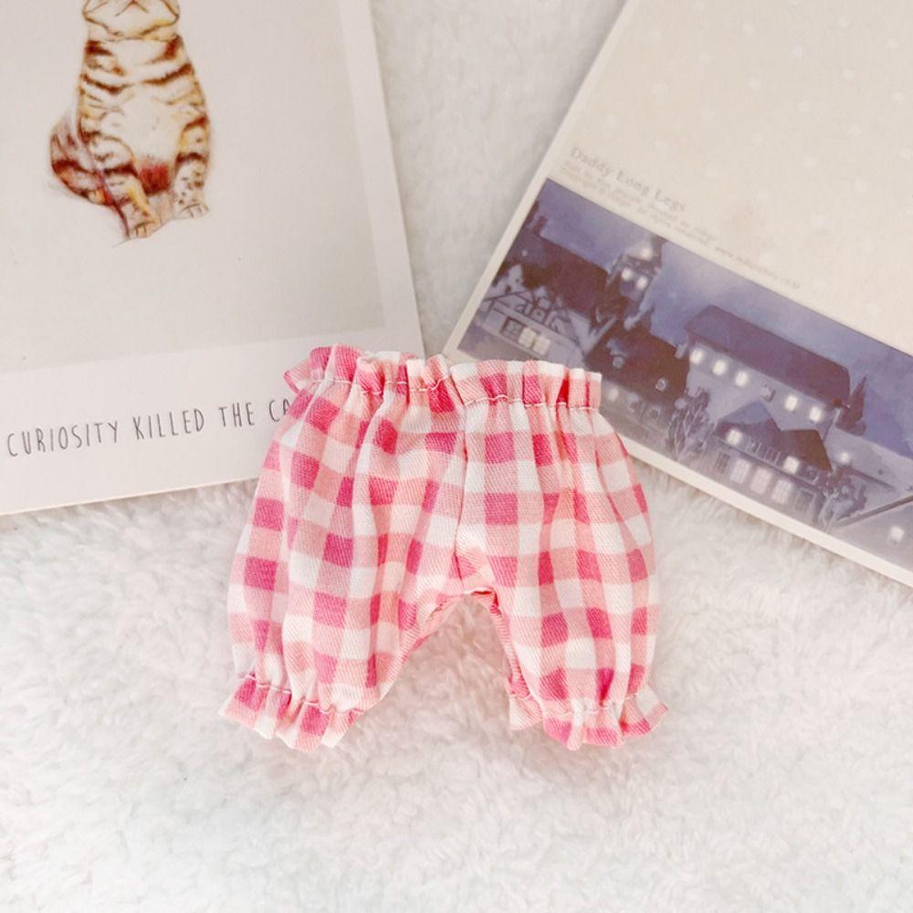 20cm Doll Shorts Stripe Mini Pants Multiple Styles Pumpkin Pants  Ob11