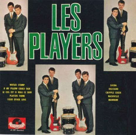 

10inch Record LES PLAYERS Les Players 45597 POLYDOR 1963 France Rock Used