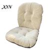 Plush Seat Cushion for Long Sitting Chair with Back Support, Desk Dorm Room Pad Ties, Non-slip Office Dining And Gaming Chairs Comfortable Study