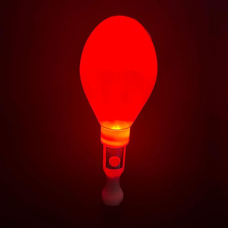 Light-Up Heart & Pentagram Glow Stick with Sound Shaker for Creative Activities