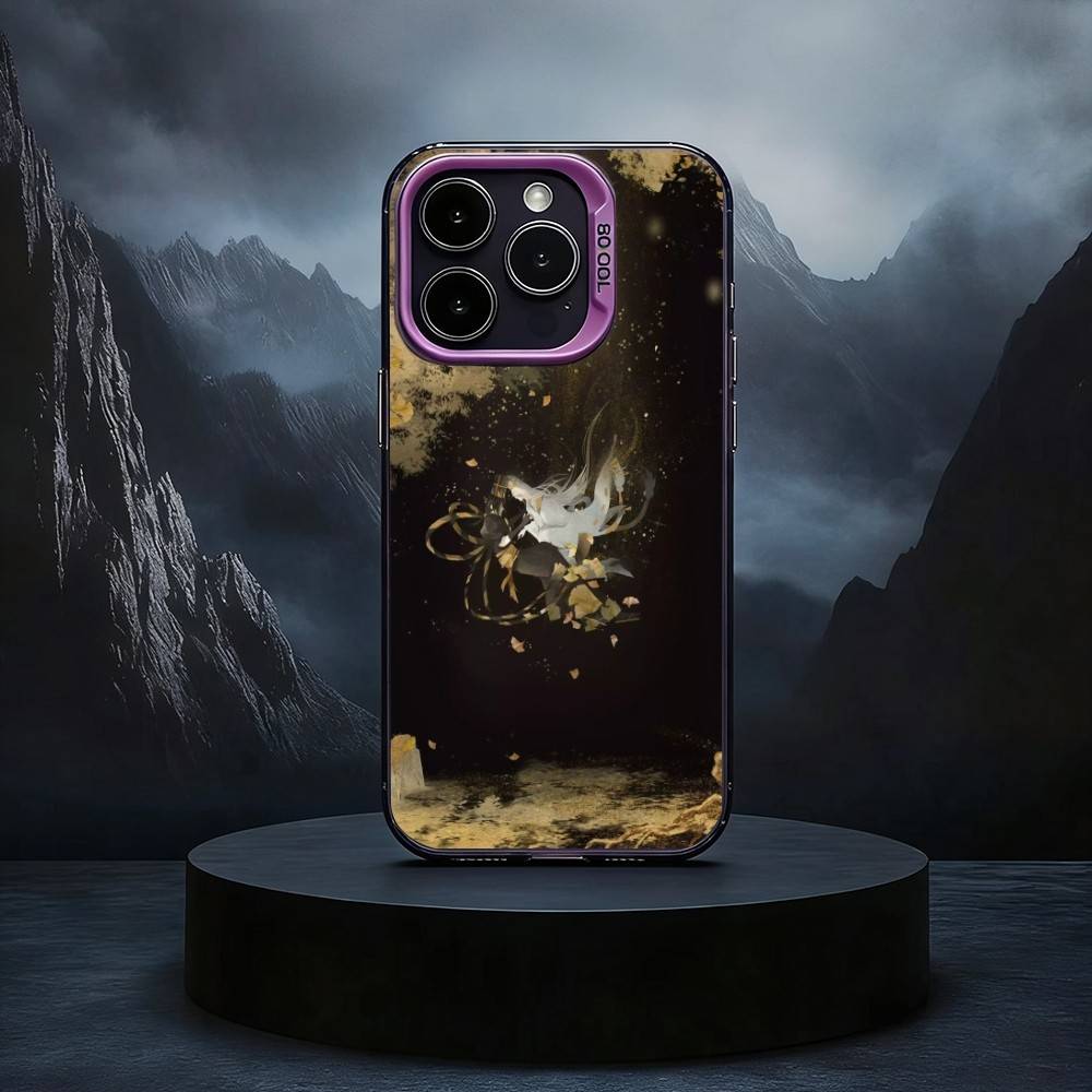 Cool O-Onmyoji Game Black Candy silver phone case Phone Case For iPhone17,16,15,14,13,12,11 Plus,Pro Max