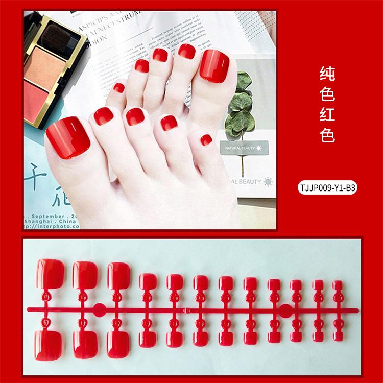 

24 шт./компл. DIY быстрые ногти глянцевые однотонные ногти на ногах накладные ногти разноцветные полоски готовый маникюр