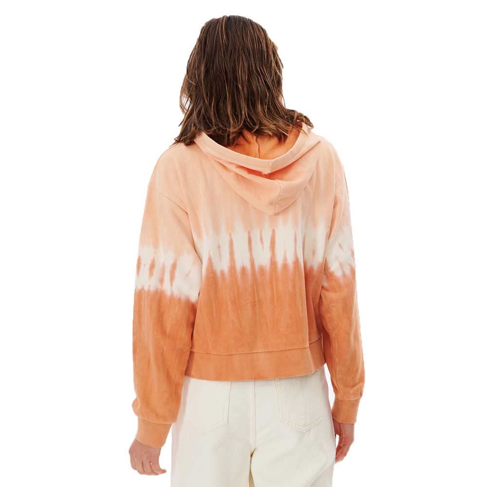 Rip Curl Hoodie Winter Size L Women's Tie-Dye (006WFL) Peach,