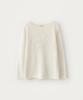 Sseomweeobeoteo Mohair Letter Long Sleeve Knit - Ivory