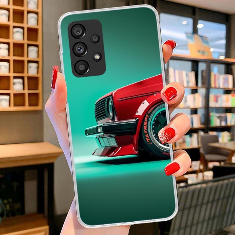 

MK1 Golf Vintage Car Phone Case For Samsung Galaxy A12 A22 A32 A52 A72 A02S Phone Case Note 20 Ultra 10 S10 Plus A51 A71 A50S A2 Samsung A20S