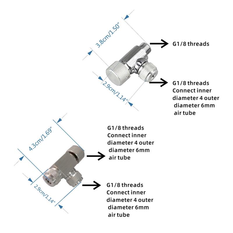 Single Head/ Double Head Aquarium Plants CO2 Regulator Precise Needle Valve Bubble Counter for Fish Tank Accessories C42