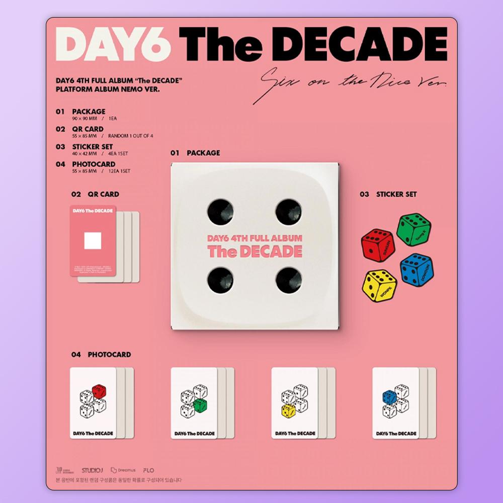 (PRE-ORDER) DAY6 - 4th Album The DECADE (Platform Album Nemo Ver.)