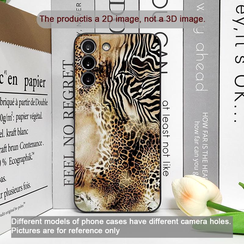 Vintage Art Palm Leaf Zebra Leopard Print Phone Case for Google Pixel 10 9A 8 A 7A 6 A 7 PRO 8 9 Pro XL 4G 5G Frosted Soft Cover