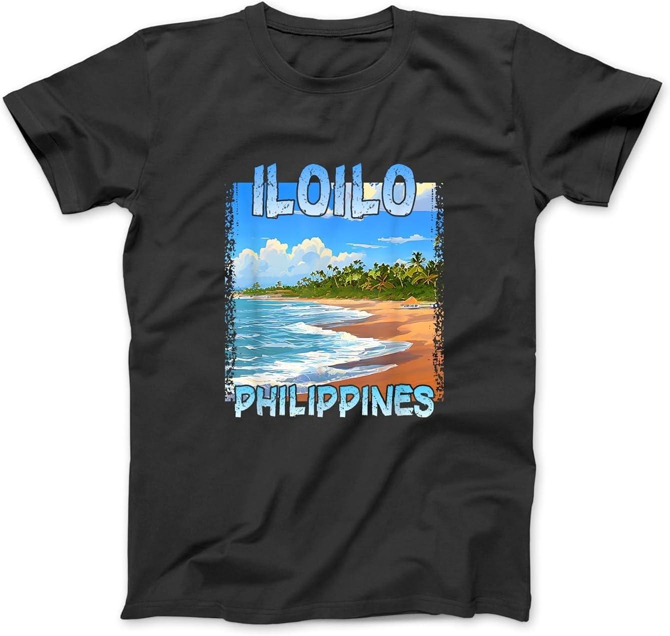

Iloilo Philippines T-Shirt, Sweatshirt, Hoodie for Men Women Kids Made in Canada Black XXXXXL чорний