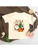 Weihnachtsmann Weihnachtsfeier Jungen Mädchen Retro Kurzarm-T-Shirt Kleinkind Weihnachten