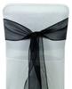 Darling Souvenir Pack Of 25 Organza Chair Sashes Bow Sash For Wedding & Events Supplies Party Decoration Chair Cover Sash - Colors