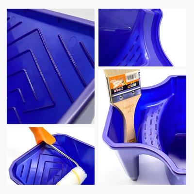 Heavy Duty Motorcycle Paint Bucket With Reinforced Plastic Construction Optimized for Single Hand Painting Applications