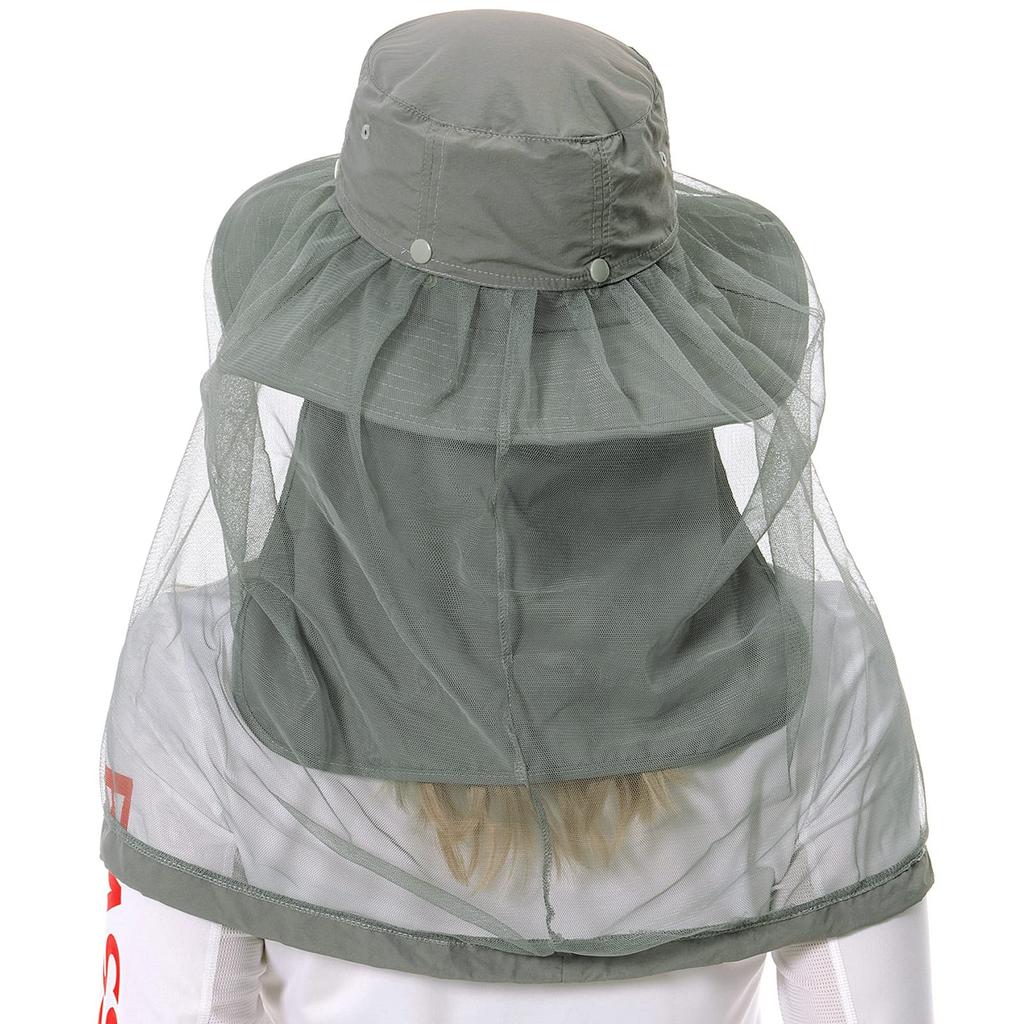 Bassdash Bug Proof Insect Wide Fishing Includes Sunshade Hat with Unisex [Bassdash] Hat, Repellent, Brim, Hat, Cloth, Net,